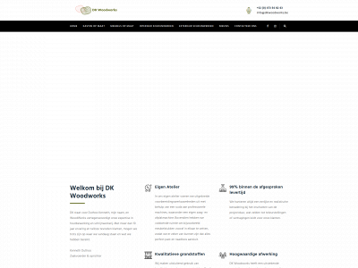 dkwoodworks.be snapshot