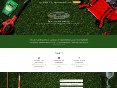 libertylawncare.com snapshot