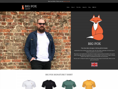bigfoxapparel.co.uk snapshot