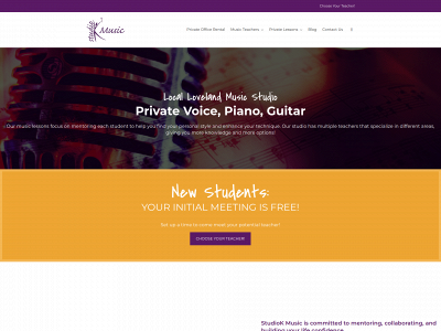 www.studio-k-music.com snapshot