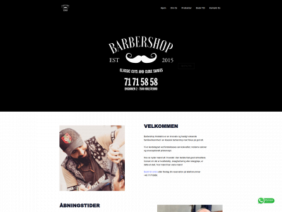 barbershopholstebro.dk snapshot
