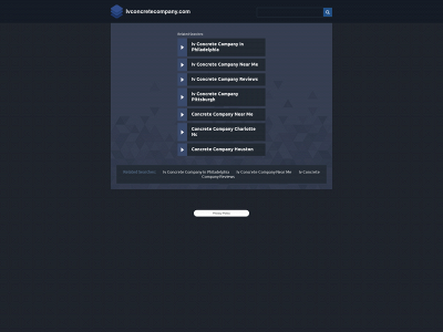 ivconcretecompany.com snapshot