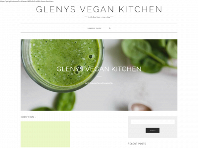 glenysvegankitchen.com snapshot