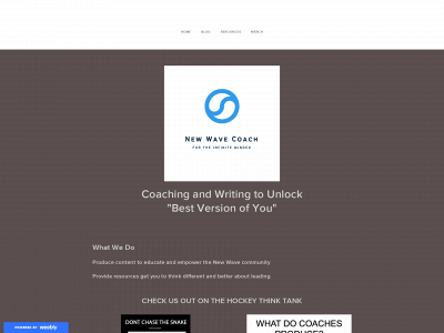 newwavecoach.weebly.com snapshot