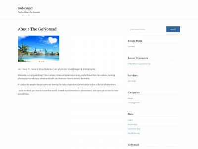 gonomad.info snapshot