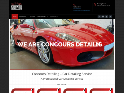 concours-detailing.co.uk snapshot