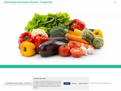 hortalizashermanosmuñoz.es snapshot