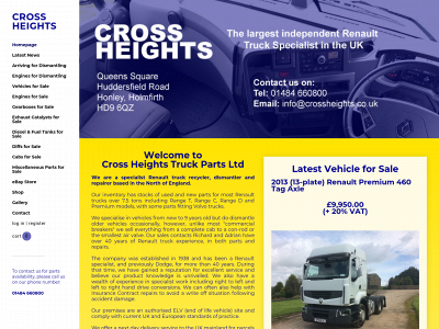 www.crossheights.co.uk snapshot