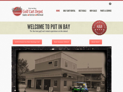 golfcartrentalputinbay.com snapshot