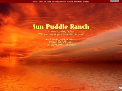 sunpuddleranch.com snapshot
