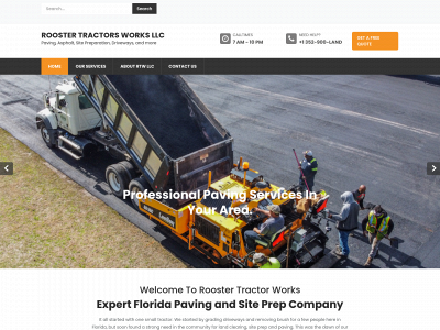 roostertractorworks.com snapshot