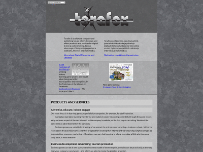terafox.fi snapshot
