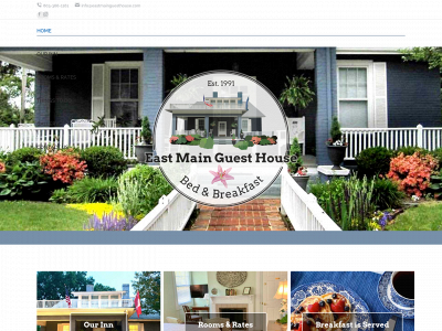 eastmainguesthouse.com snapshot