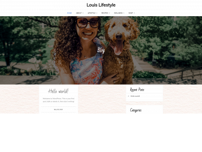 louislifestyle.com snapshot