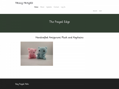 www.the-frayed-edge.com snapshot
