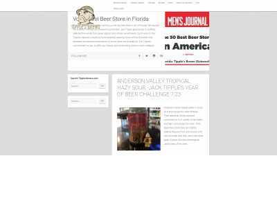 tipplesbrews.com snapshot
