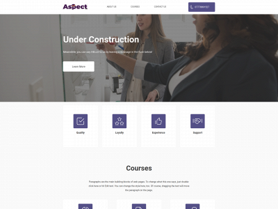 aspectstudents.co.uk snapshot