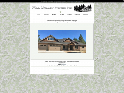 millvalleyhomesinc.com snapshot