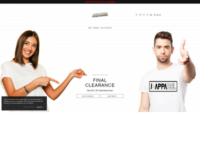 junction8apparel.com snapshot
