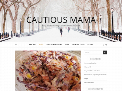 cautiousmama.com snapshot