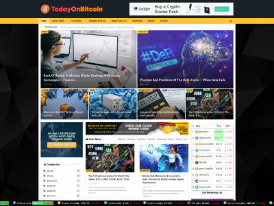 todayonbitcoin.com snapshot