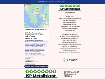 jspmetall.se snapshot