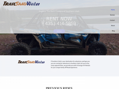trailsandwater.com snapshot