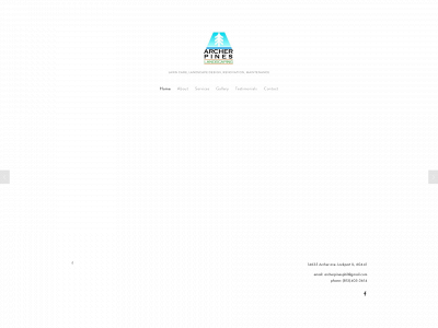 archerpineslandscapinginc.com snapshot