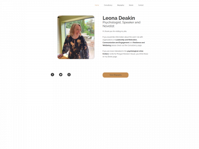 leonadeakin.co.uk snapshot