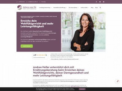 balanceyourlife.ch snapshot