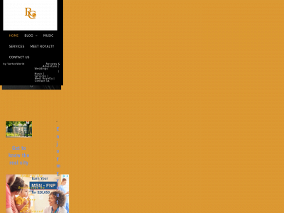 royaltycosmos.com snapshot