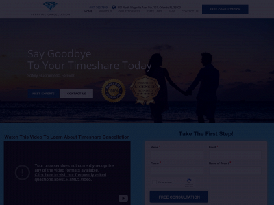 sapphiretimesharecancellation.com snapshot