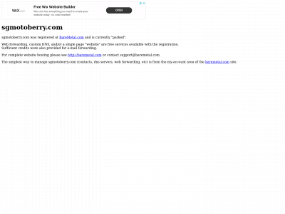 sgmotoberry.com snapshot