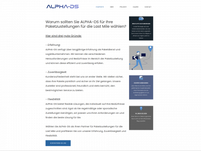 alpha-ds.de snapshot