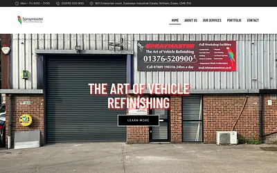 spraymasterarc.co.uk snapshot