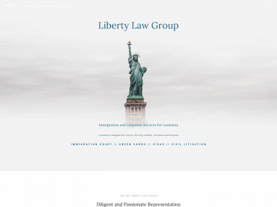 www.libertylawgroupla.com snapshot