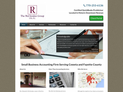 mcclendoncpa.com snapshot