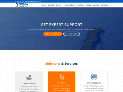 omegatradingcargo.com snapshot
