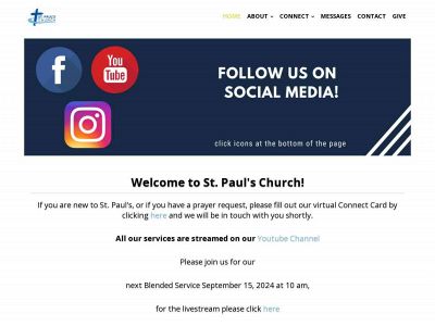 stpaulspcottawa.com snapshot