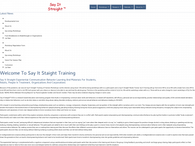 sayitstraight.org snapshot