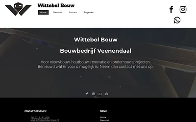 wittebolbouw.nl snapshot