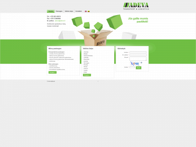 adeva.lt snapshot