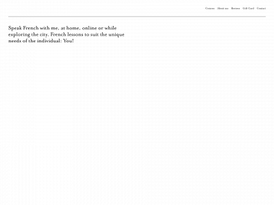 myfrenchatelier.com snapshot
