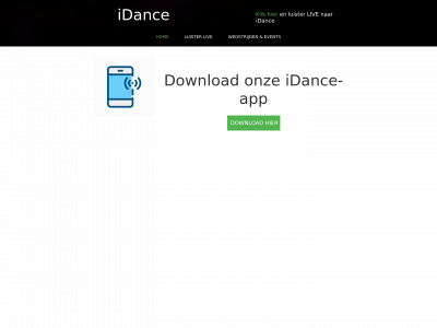 idanceradio.be snapshot