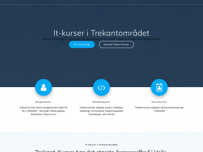 trekant-kurser.dk snapshot