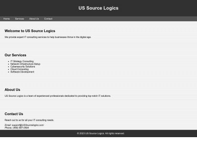 ussourcelogics.com snapshot