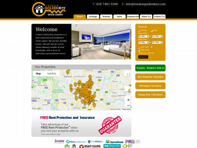 londongoldenkey.com snapshot