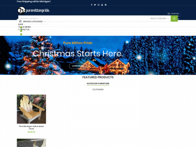 puremittenpride.com snapshot