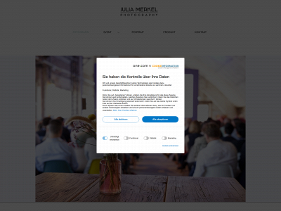 juliamerkel.com snapshot