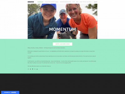 www.momentumoutside.com snapshot